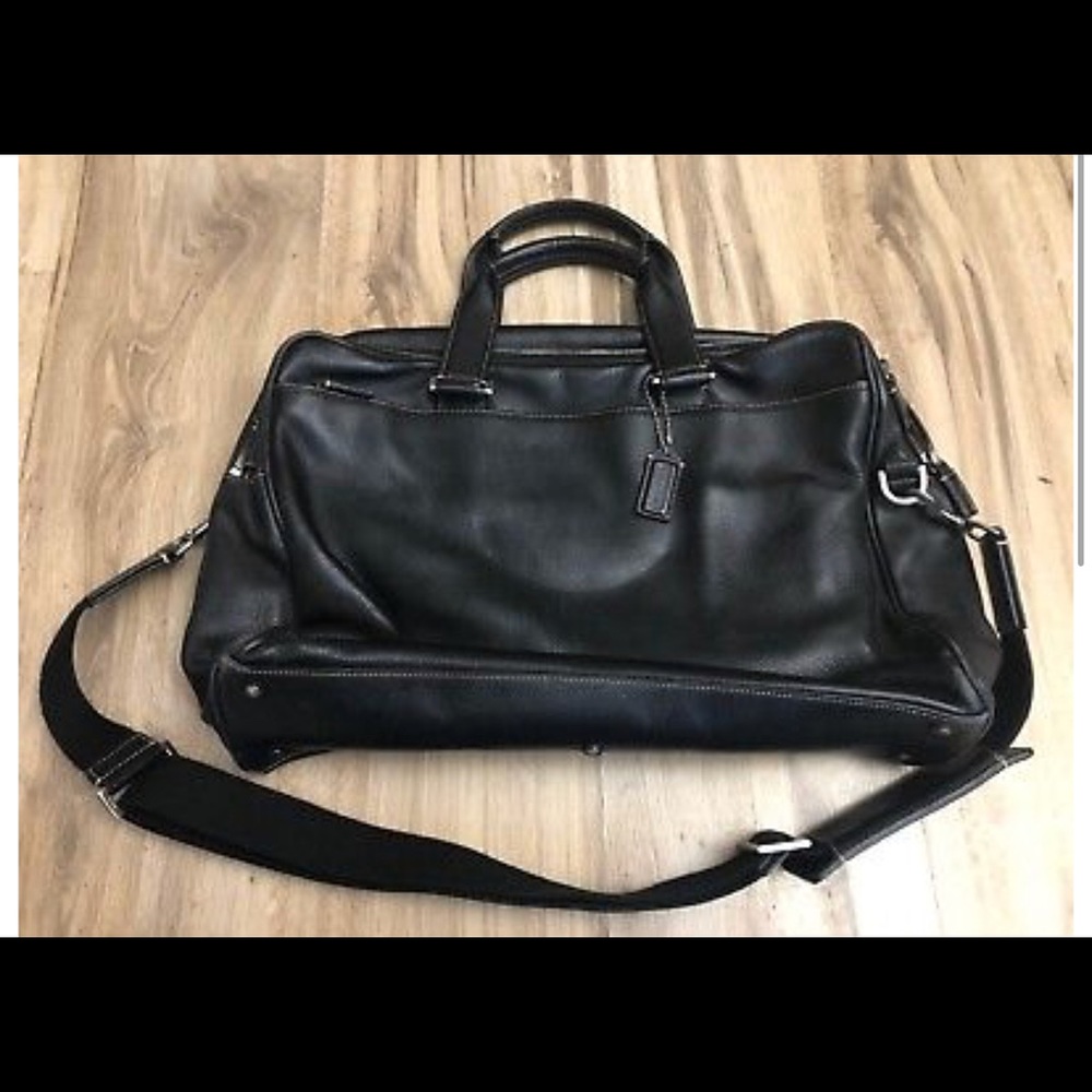 Coach Leather Briefcase Messenger bag